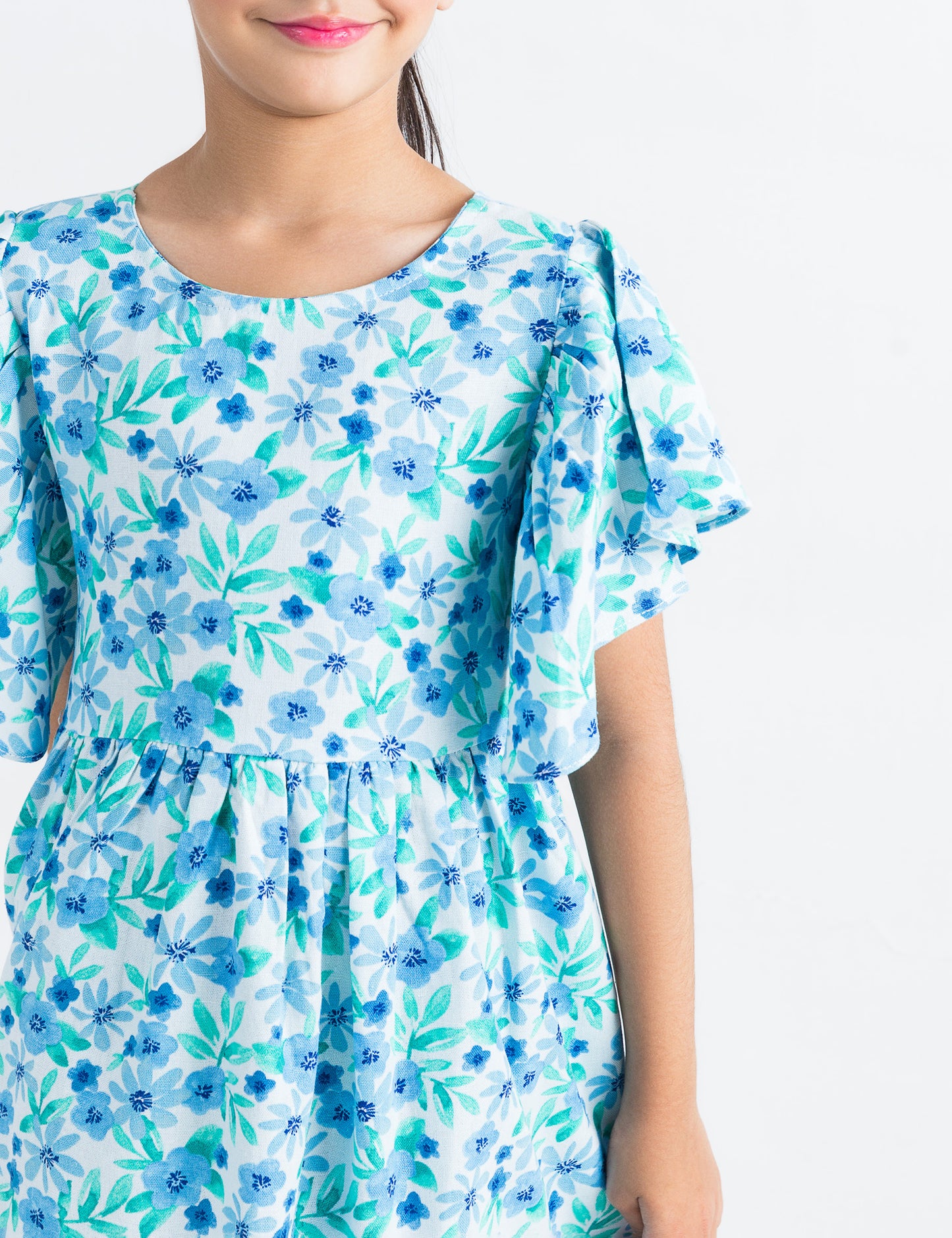 FLORAL PRINTED DRESS