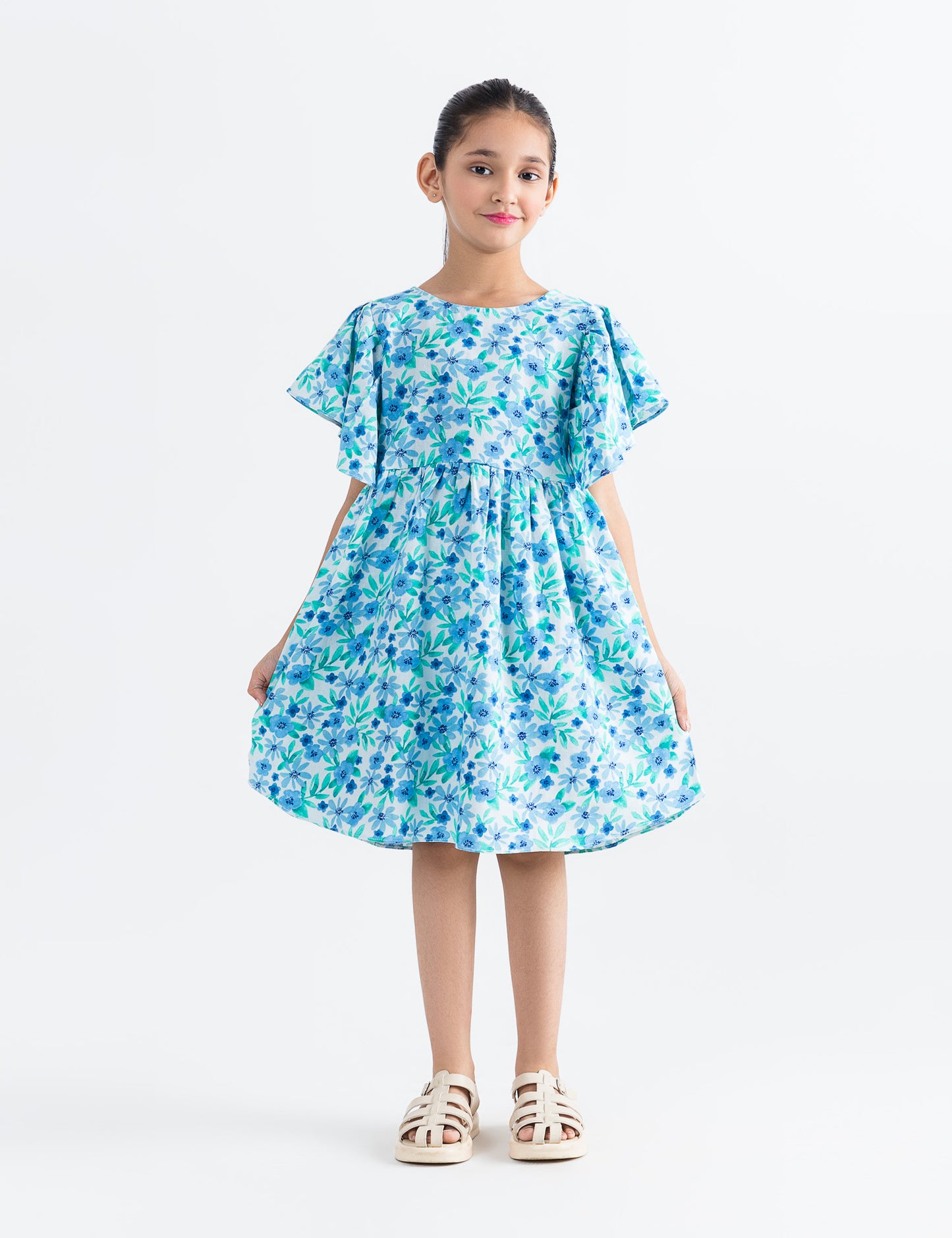 FLORAL PRINTED DRESS