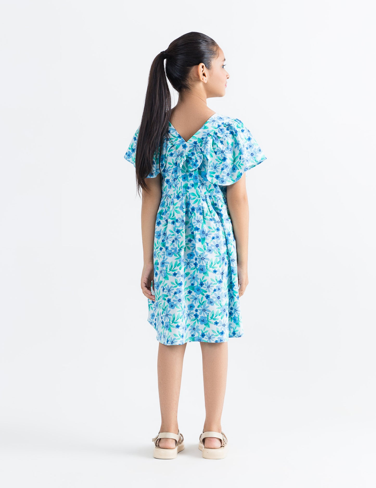 FLORAL PRINTED DRESS