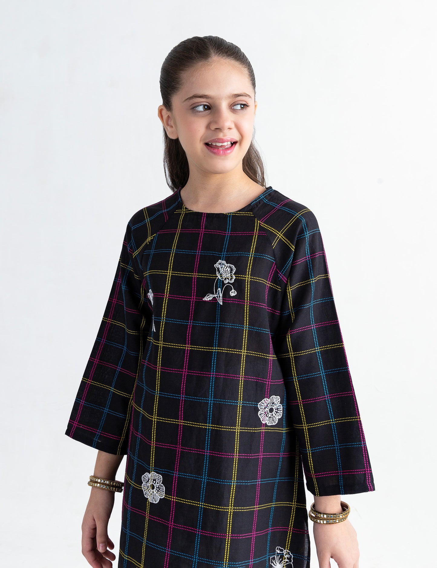 FLORAL EMBROIDERED KURTI
