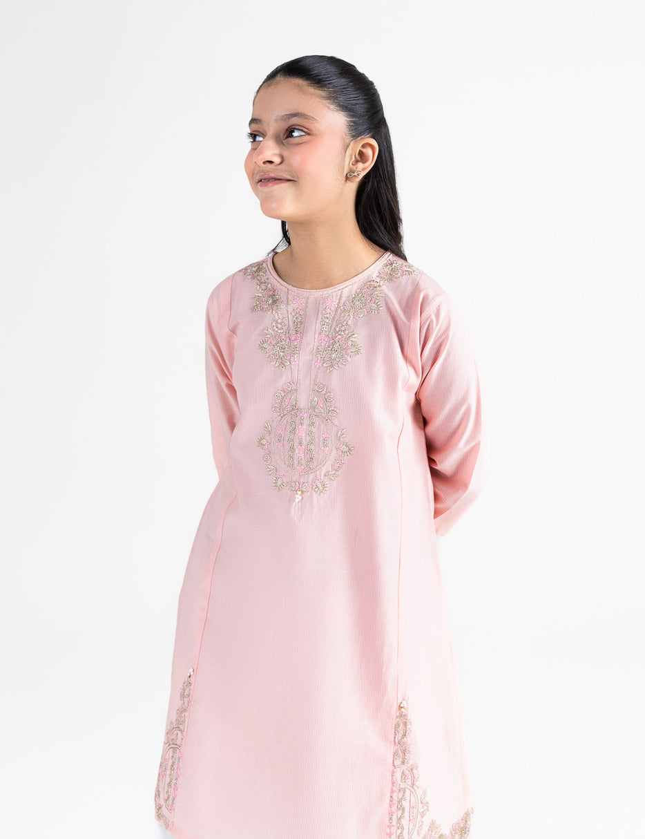 ALLOVER EMBROIDERED KURTI