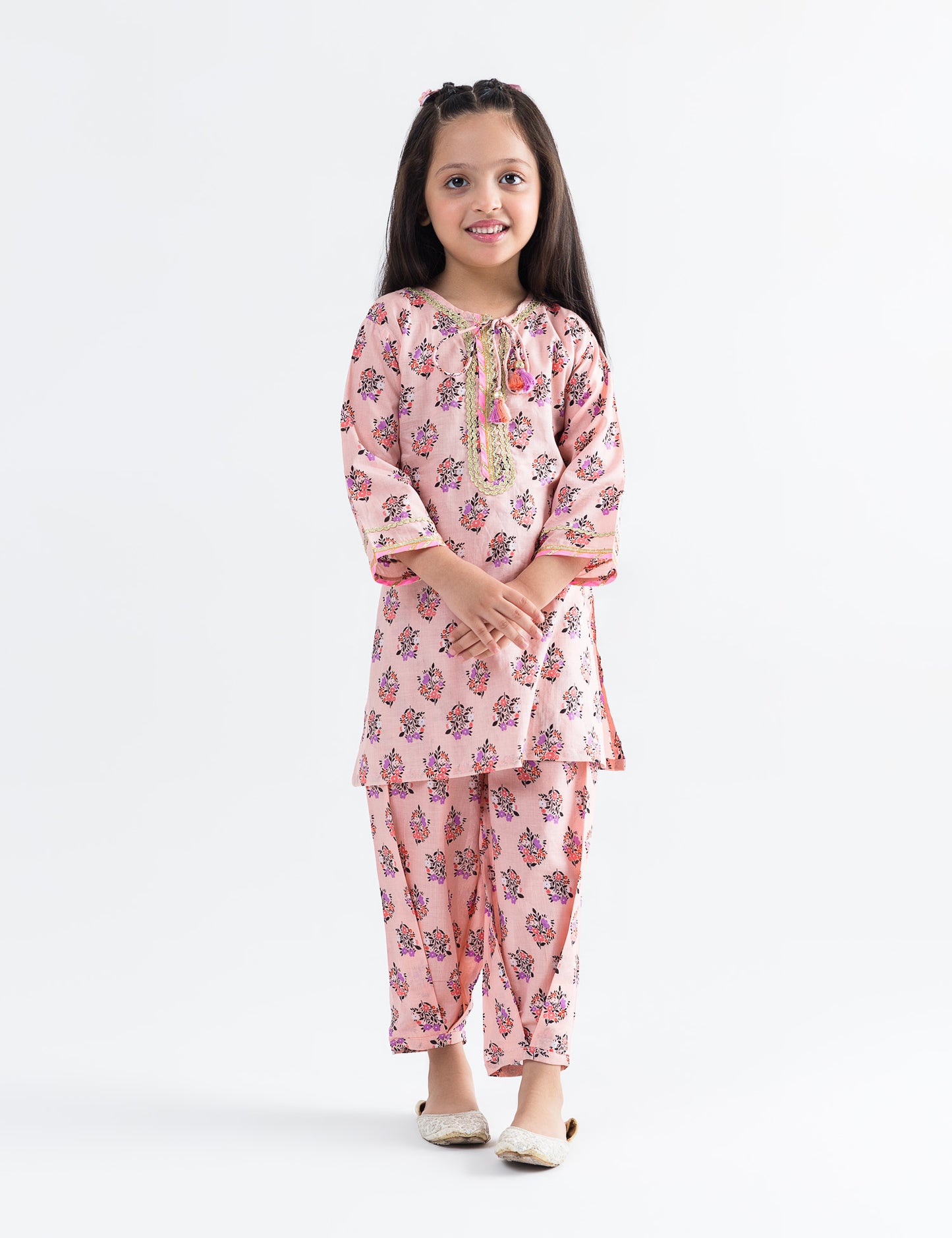 2 PIECE FLORAL PRINTED SUIT