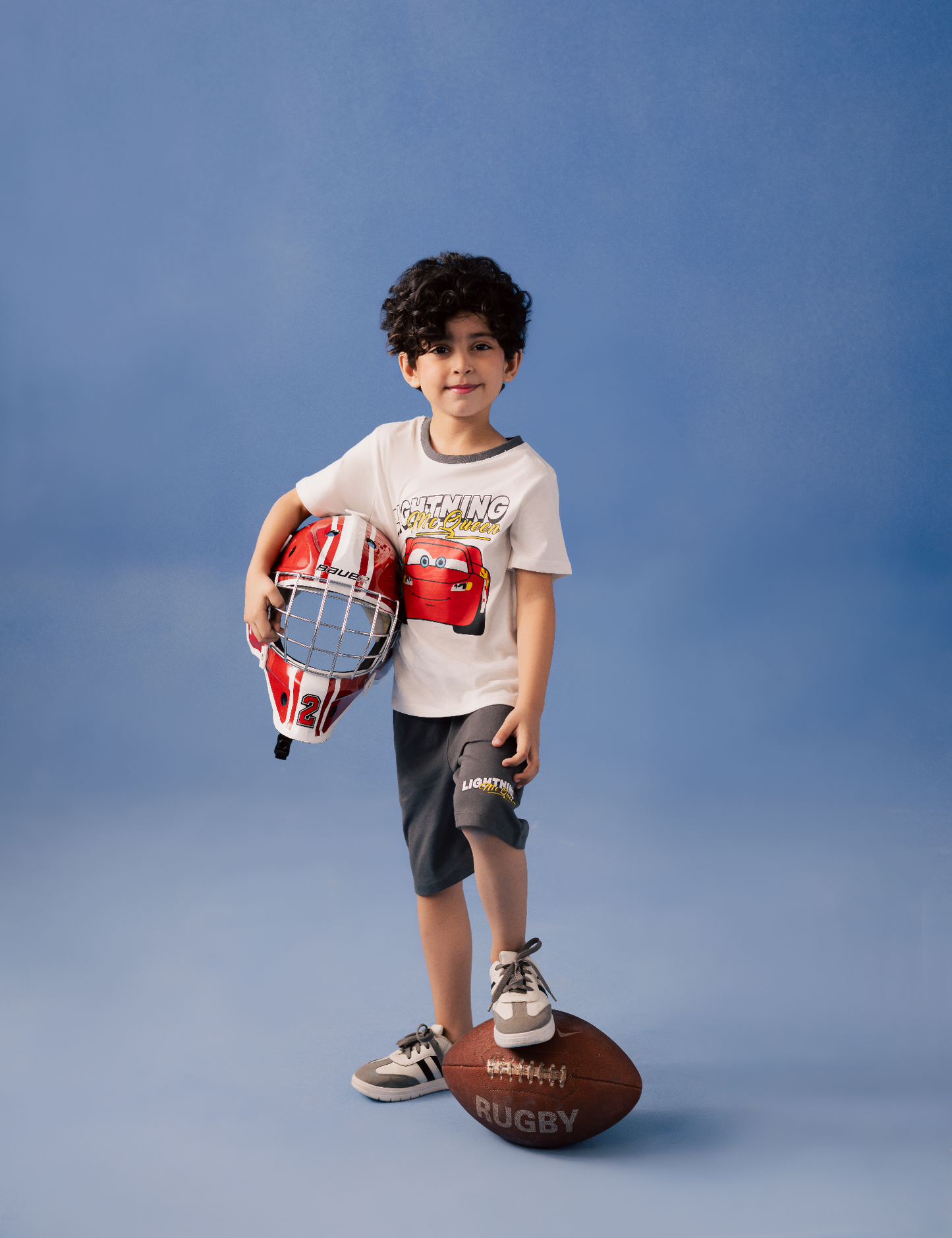 2 PIECE LIGHTNING MCQUEEN GRAPHIC SUIT