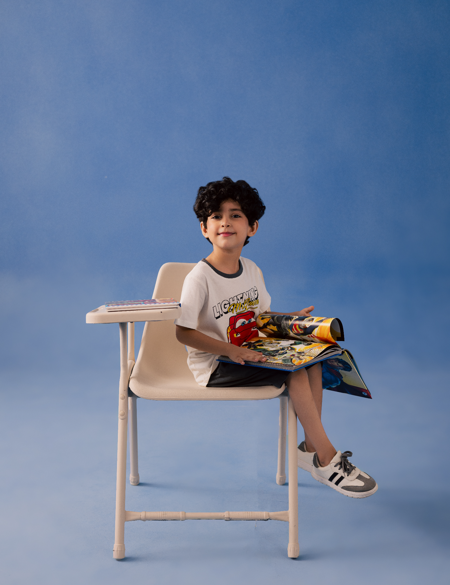 2 PIECE LIGHTNING MCQUEEN GRAPHIC SUIT