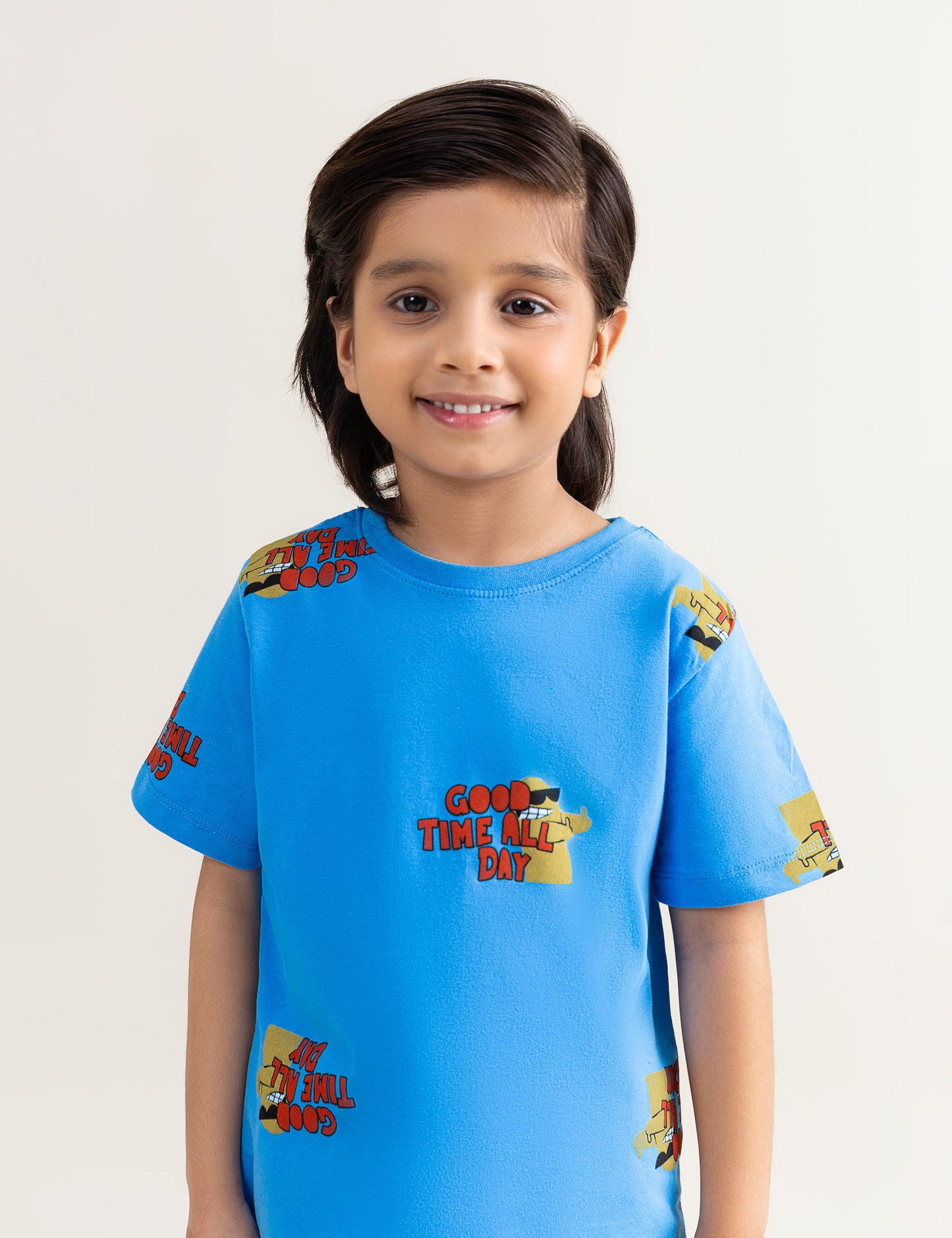 2 PIECE GOOD TIME ALL DAY GRAPHIC SUIT