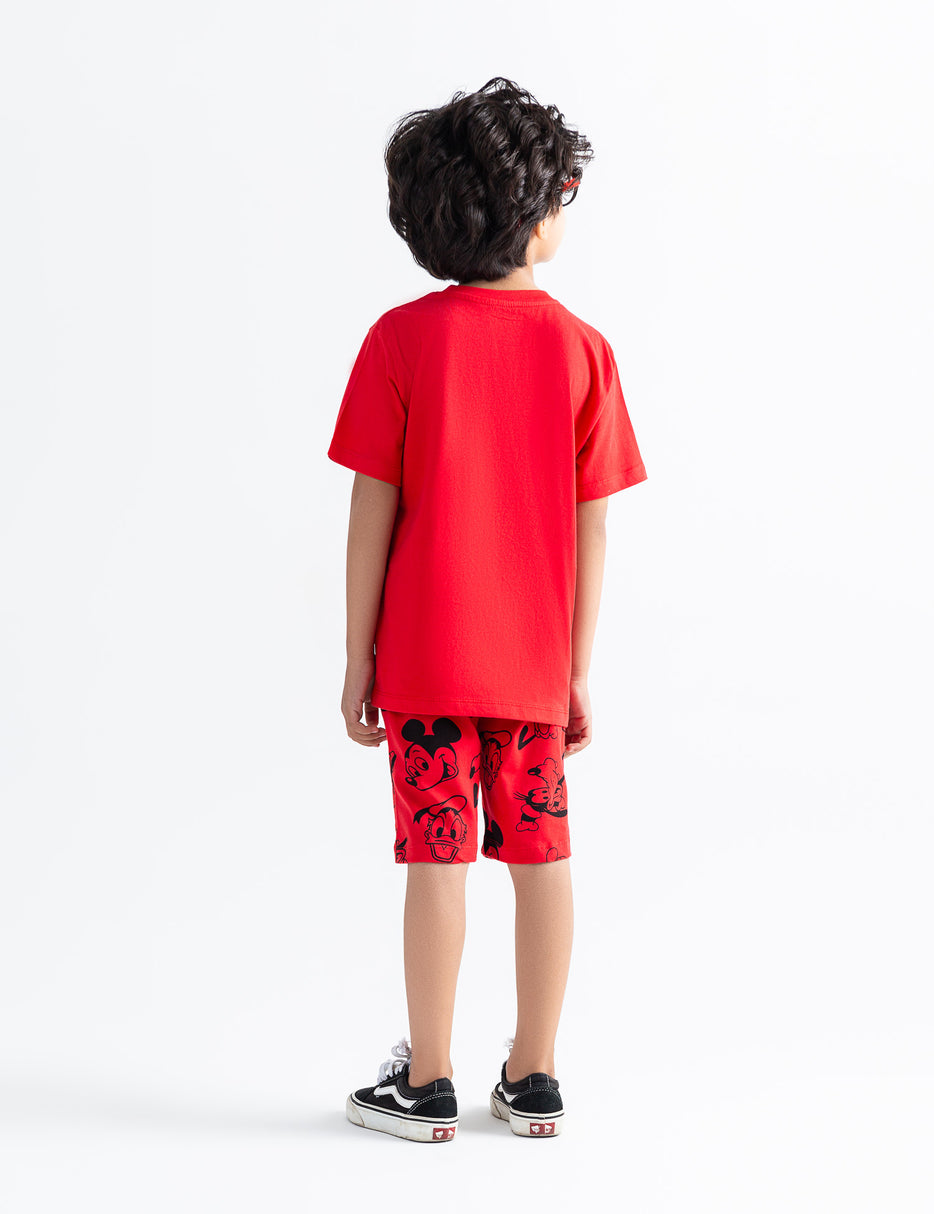 2 PIECE MICKEY MOUSE GRAPHIC SUIT
