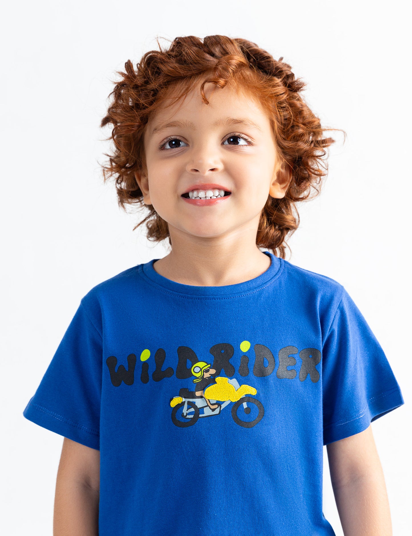 WILD RIDER PRINTED T-SHIRT
