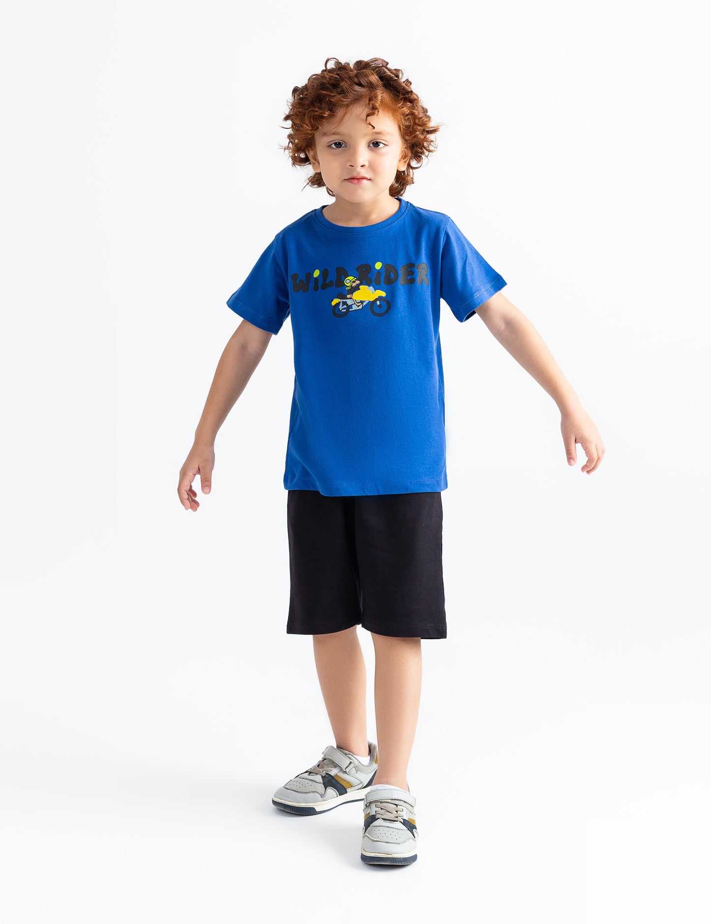 WILD RIDER PRINTED T-SHIRT