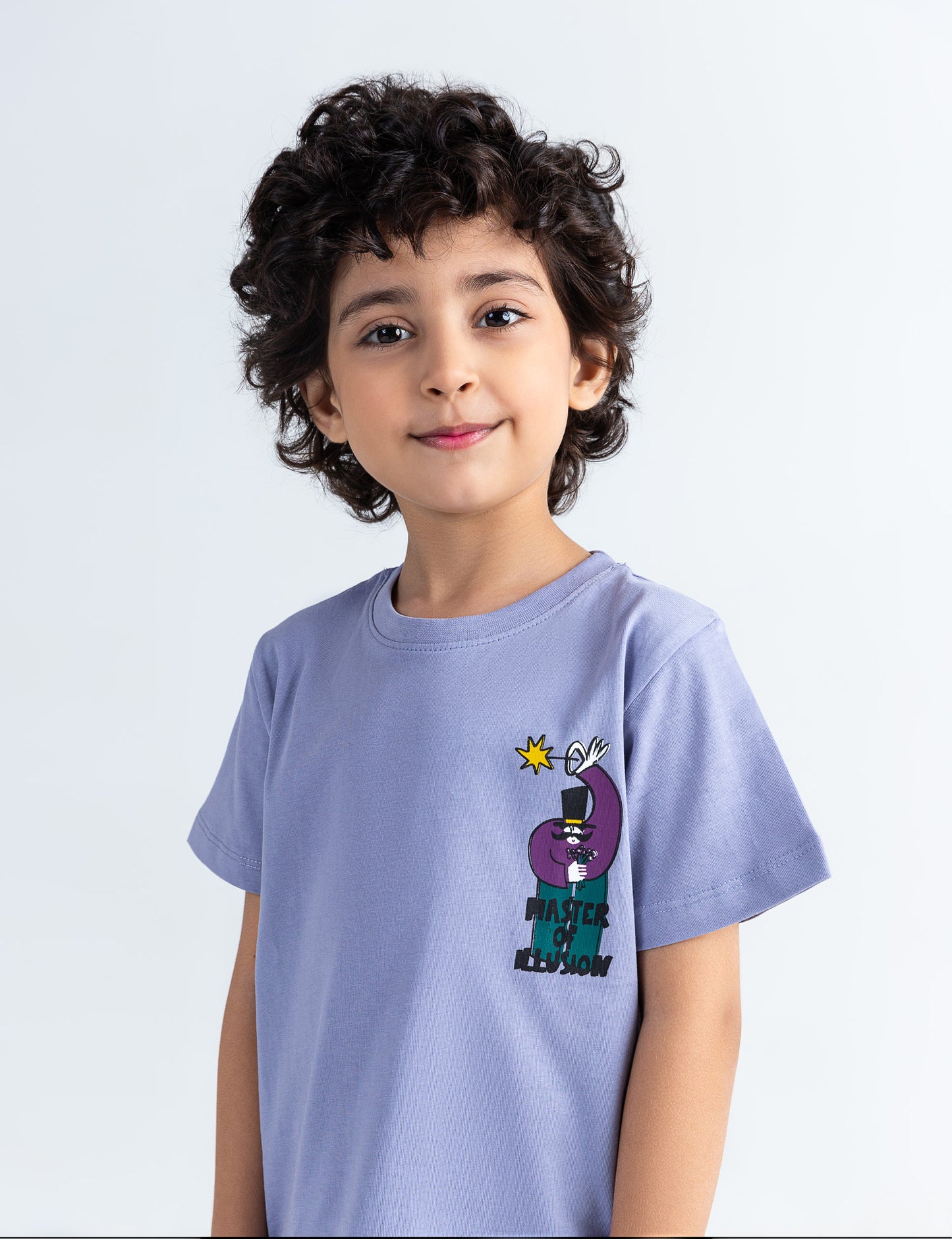MASTER OF ILLUSION PRINTED T-SHIRT