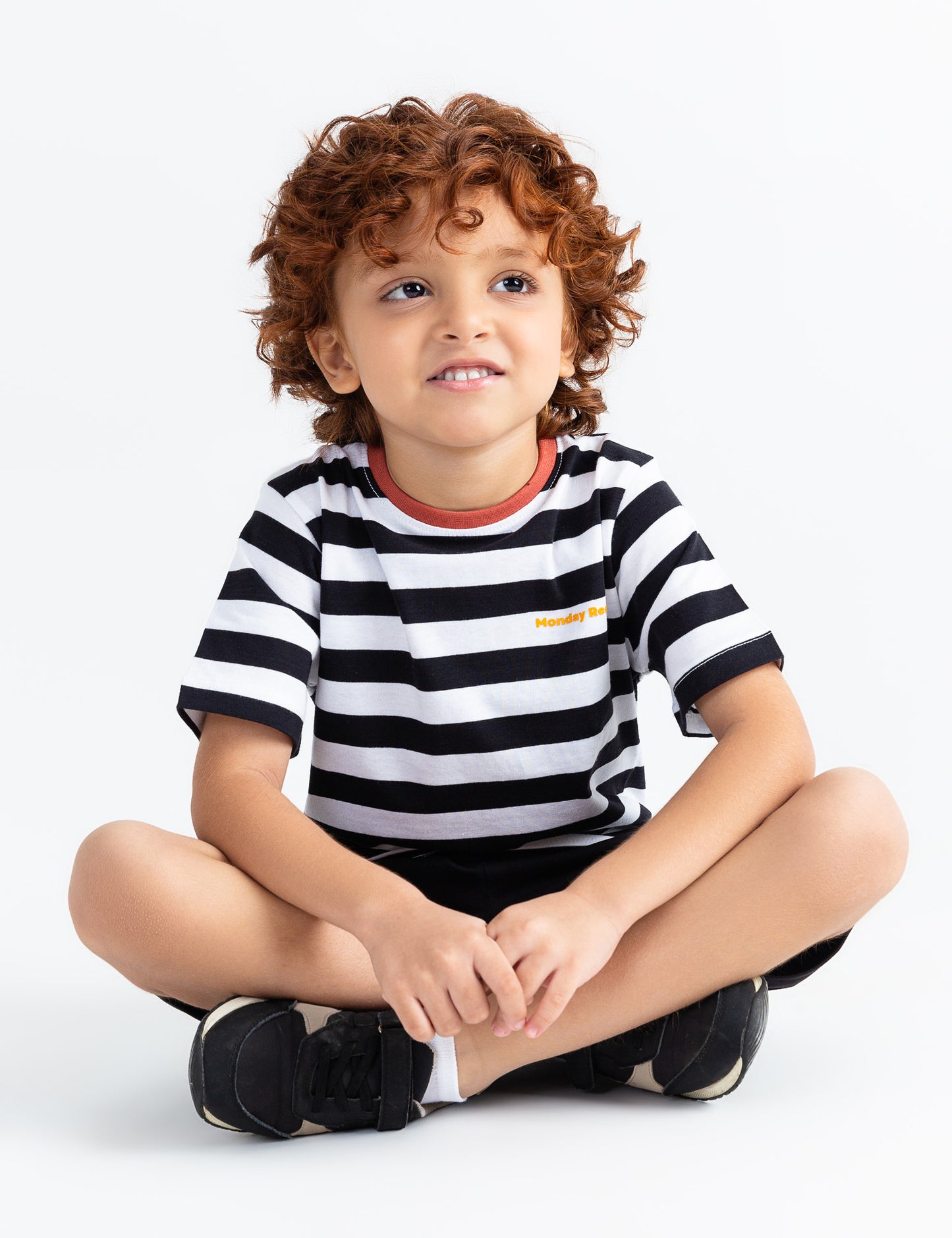 MONDAY RESCUE STRIPED T-SHIRT