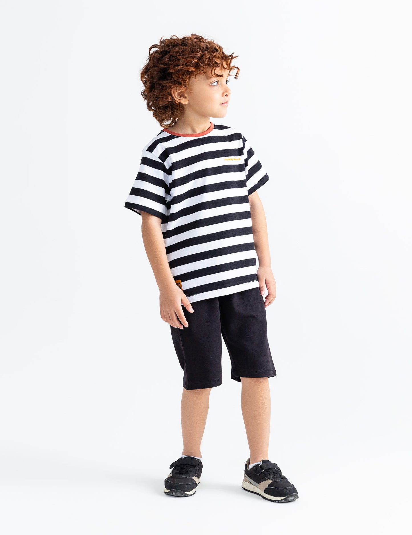 MONDAY RESCUE STRIPED T-SHIRT