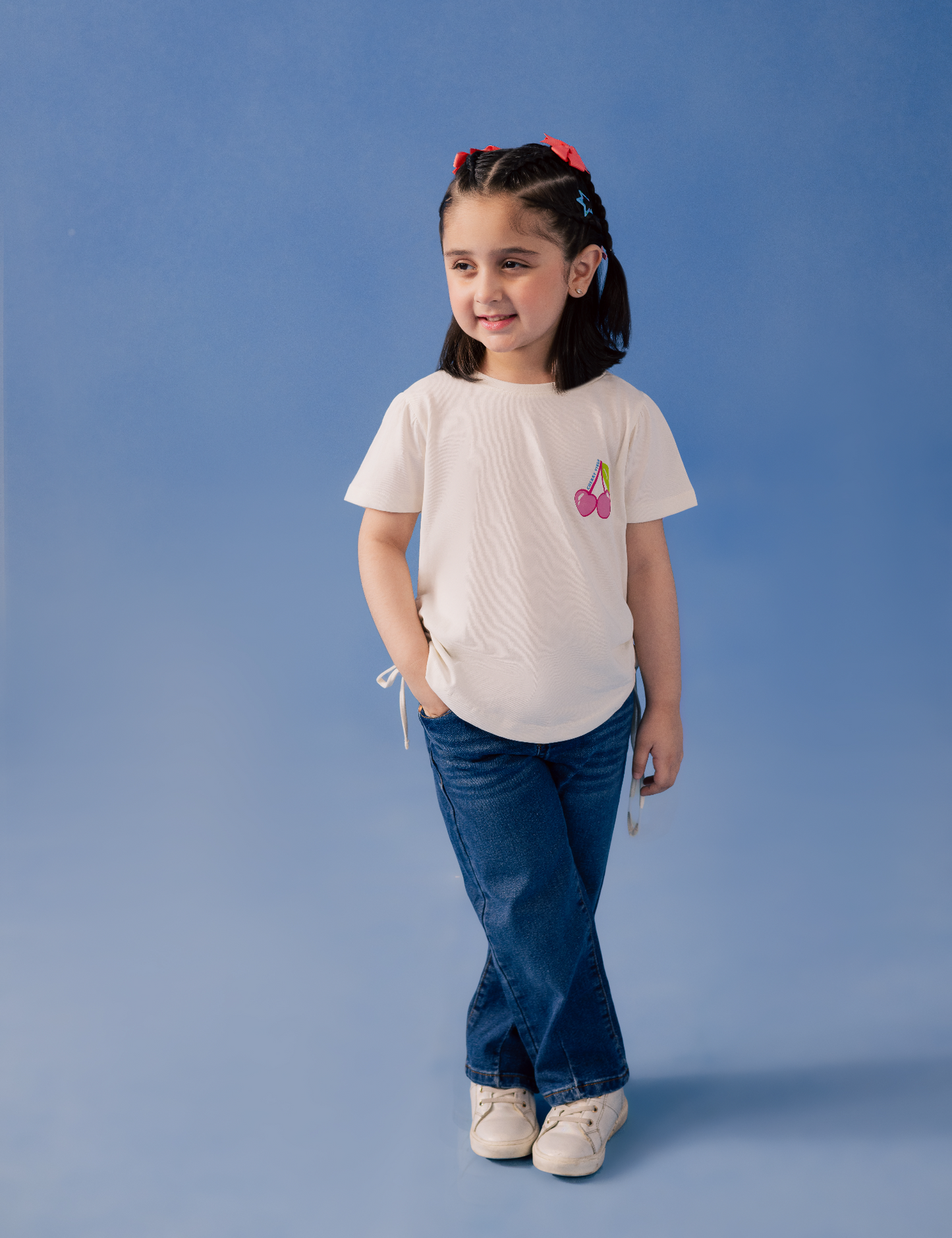 CHERRY VIBES PRINTED T-SHIRTS