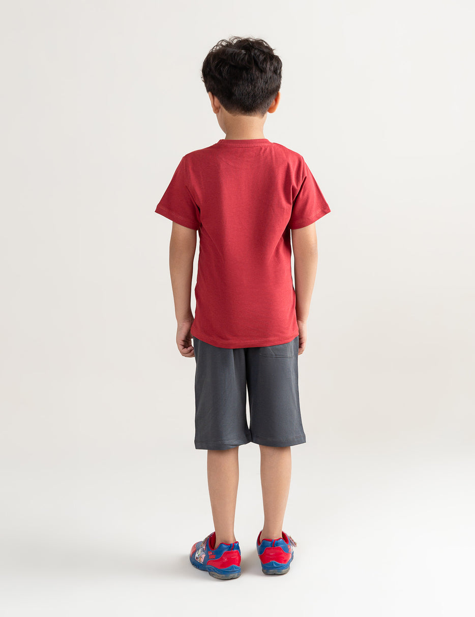 2 PIECE AVENGERS GRAPHIC SUIT