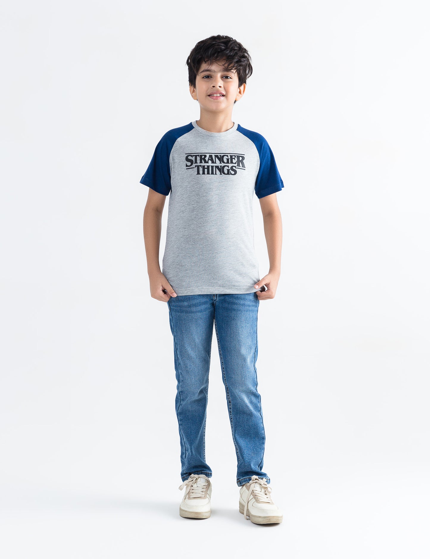 STRANGER THINGS PRINTED T-SHIRT