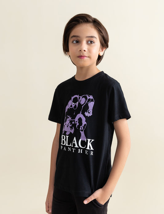 BLACK PANTHER GRAPHIC T-SHIRT