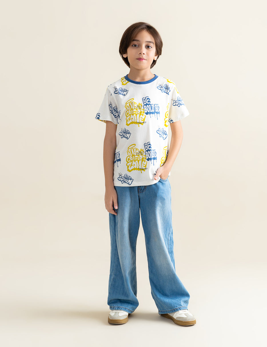 BE BOLD PRINTED T-SHIRT