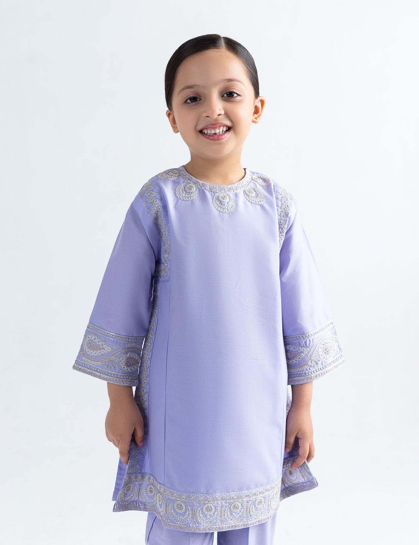 2 PIECE ETHNIC EMBROIDERED SUIT
