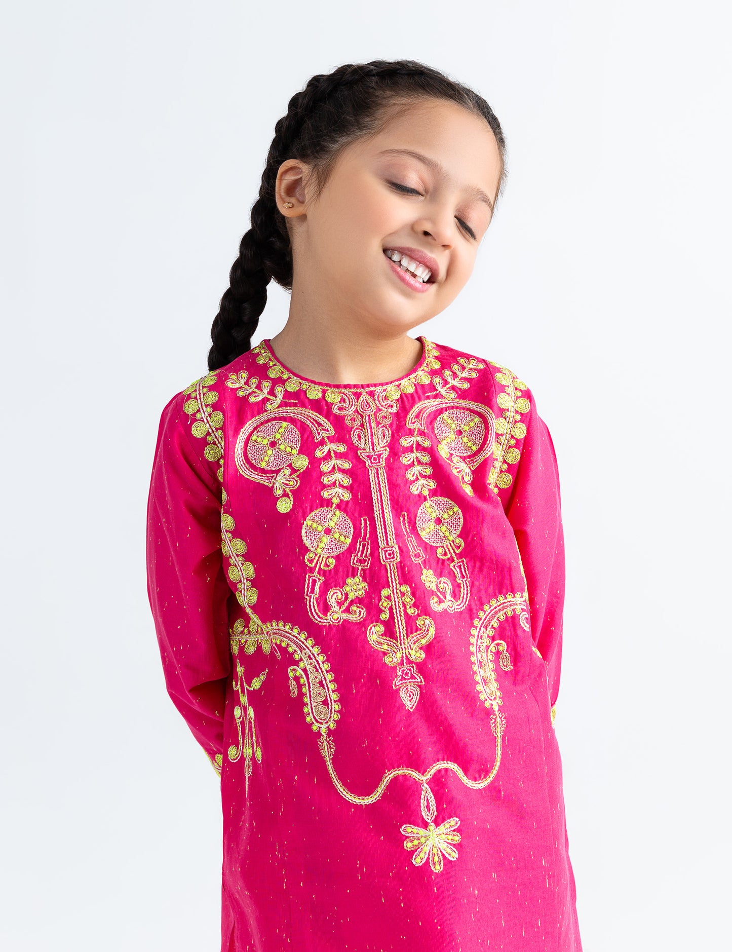 2 PIECE SEQUIN EMBROIDERED SUIT