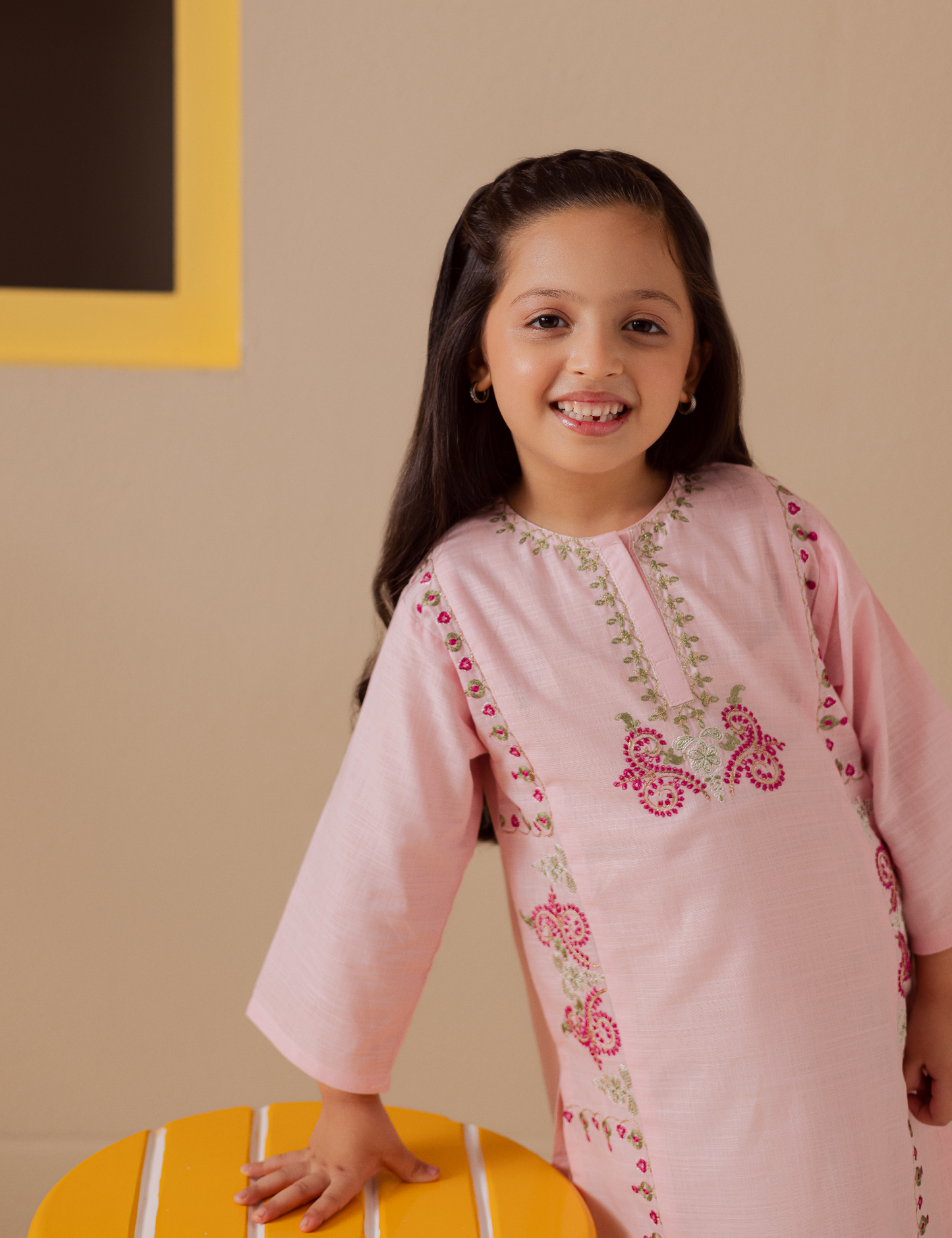 2 PIECE ETHNIC EMBROIDERED SUIT