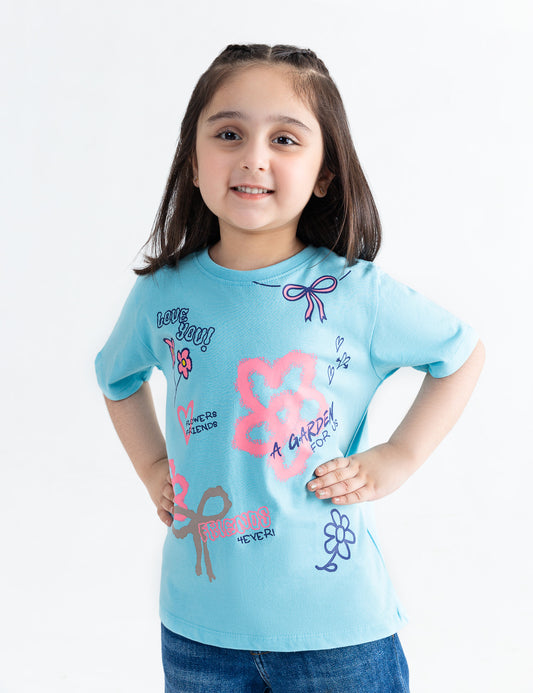 FLORAL PRINTED T-SHIRT