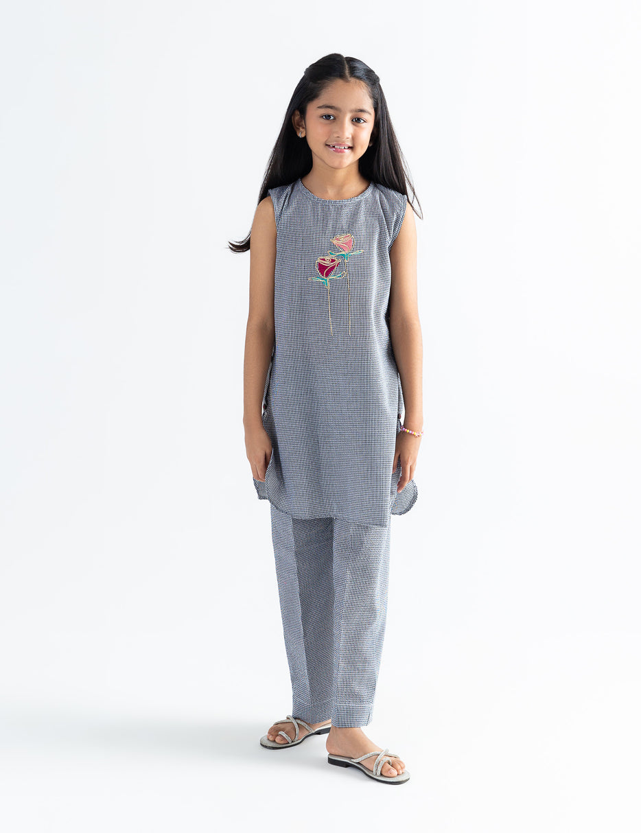 2 PIECE FLORAL PRINTED SUIT