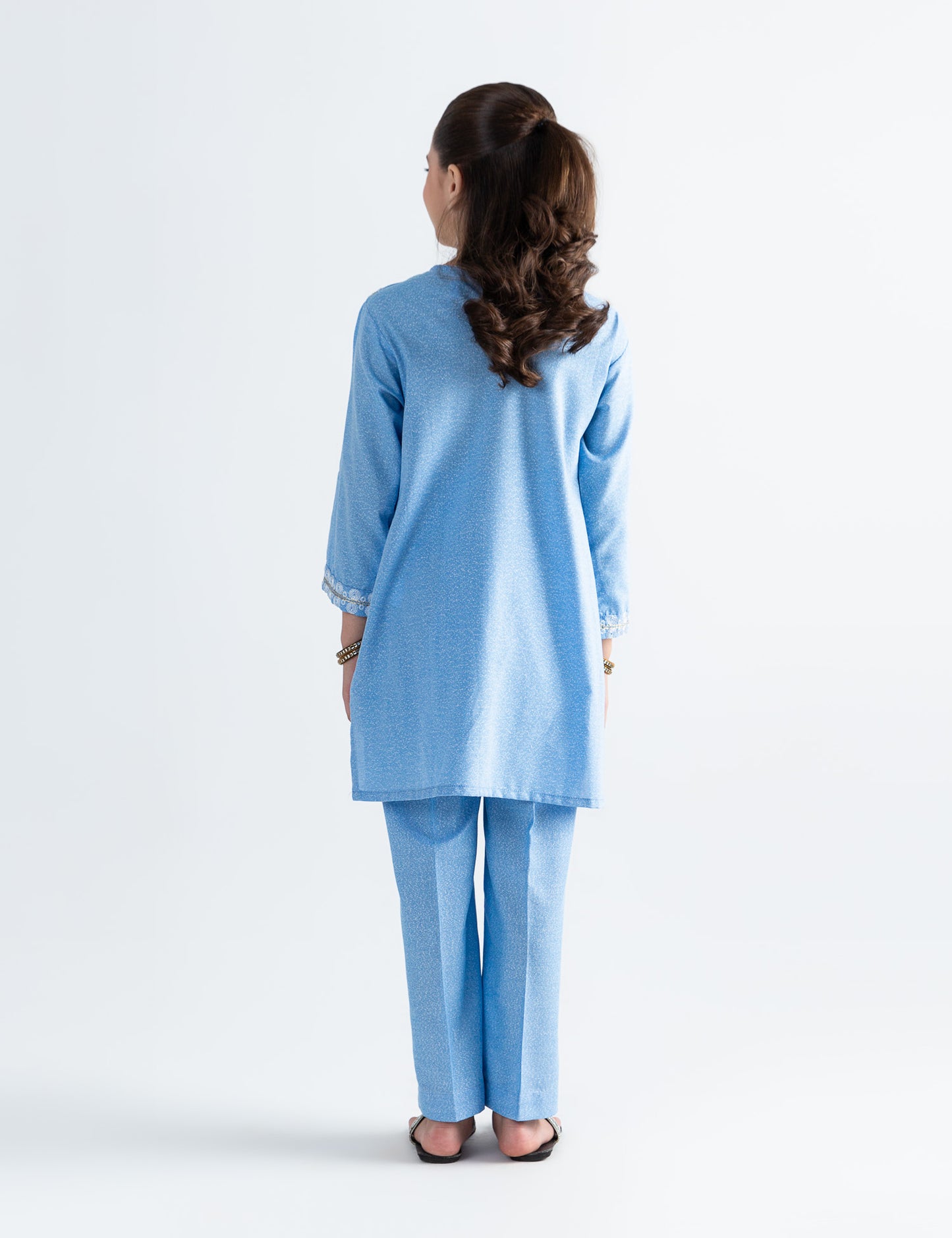 2 PIECE ETHNIC EMBROIDERED SUIT