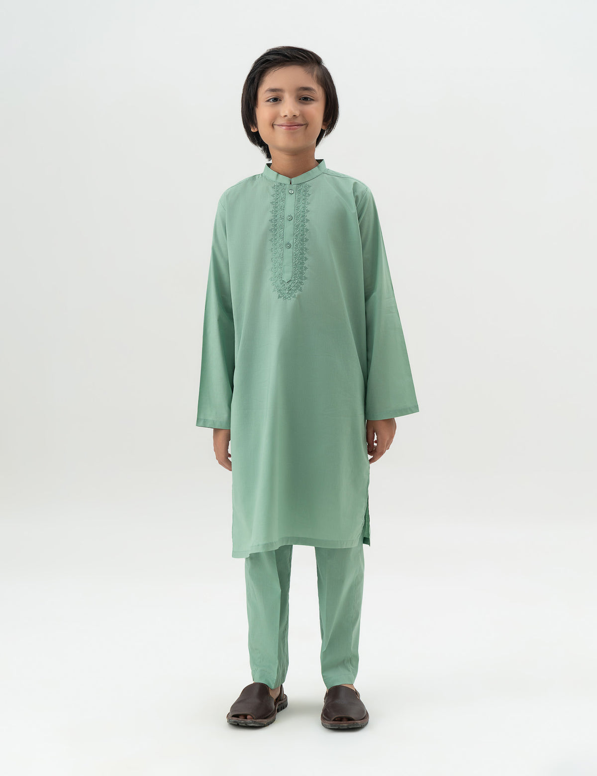 2 PIECE EMBROIDERED SUIT