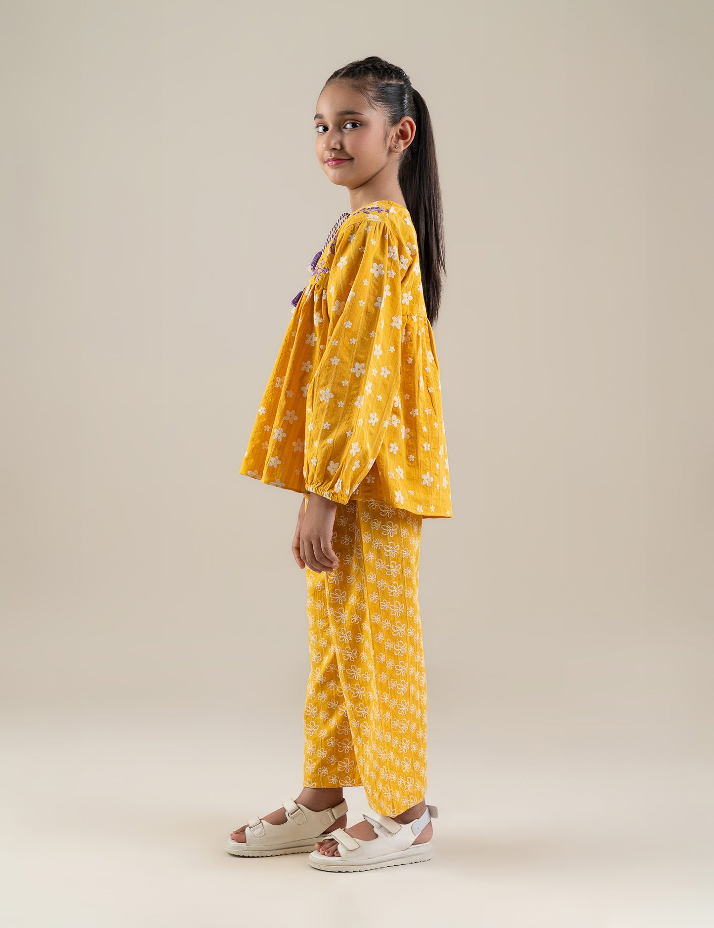 2 PIECE FLORAL PRINTED SUIT