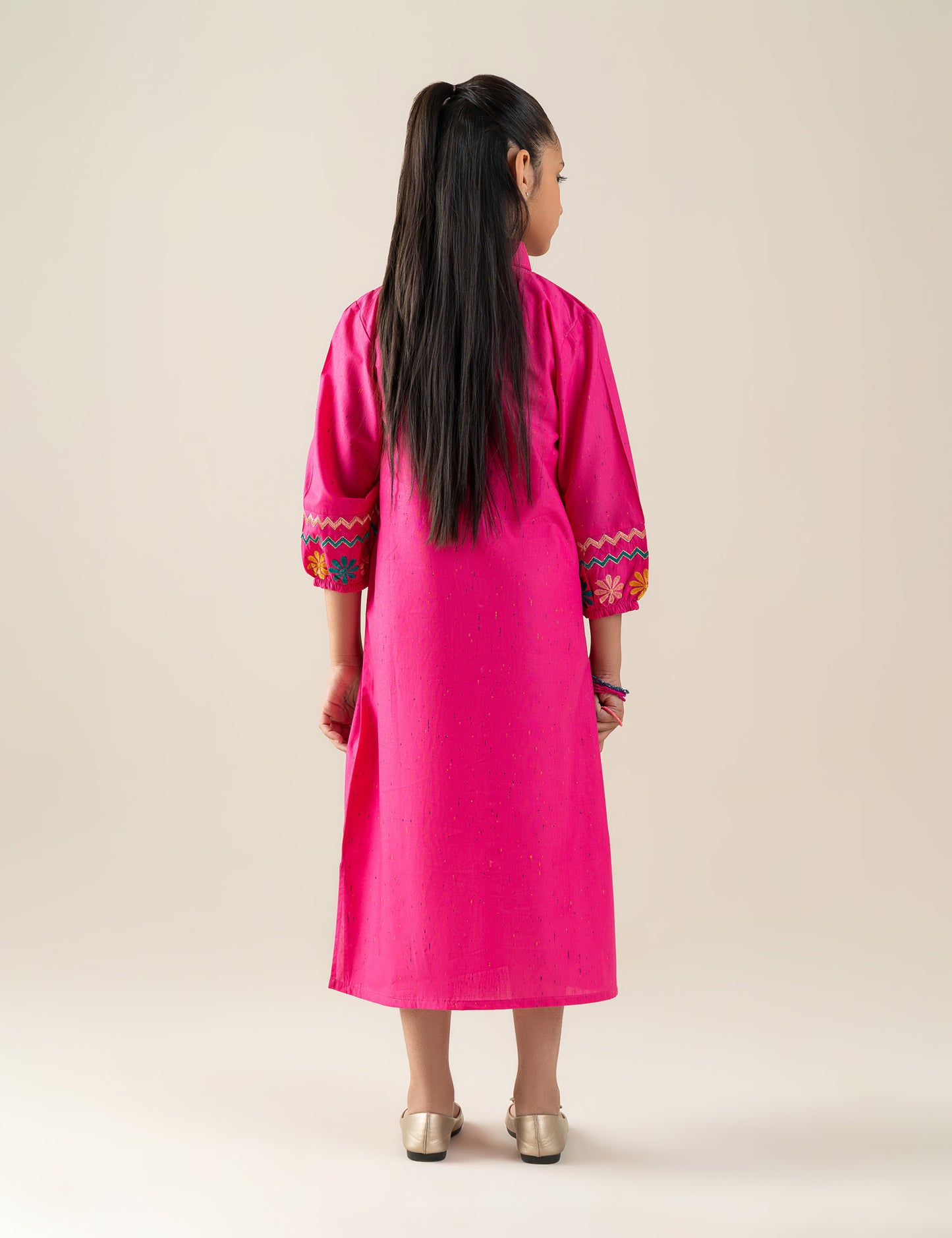 EMBROIDERED DRESS