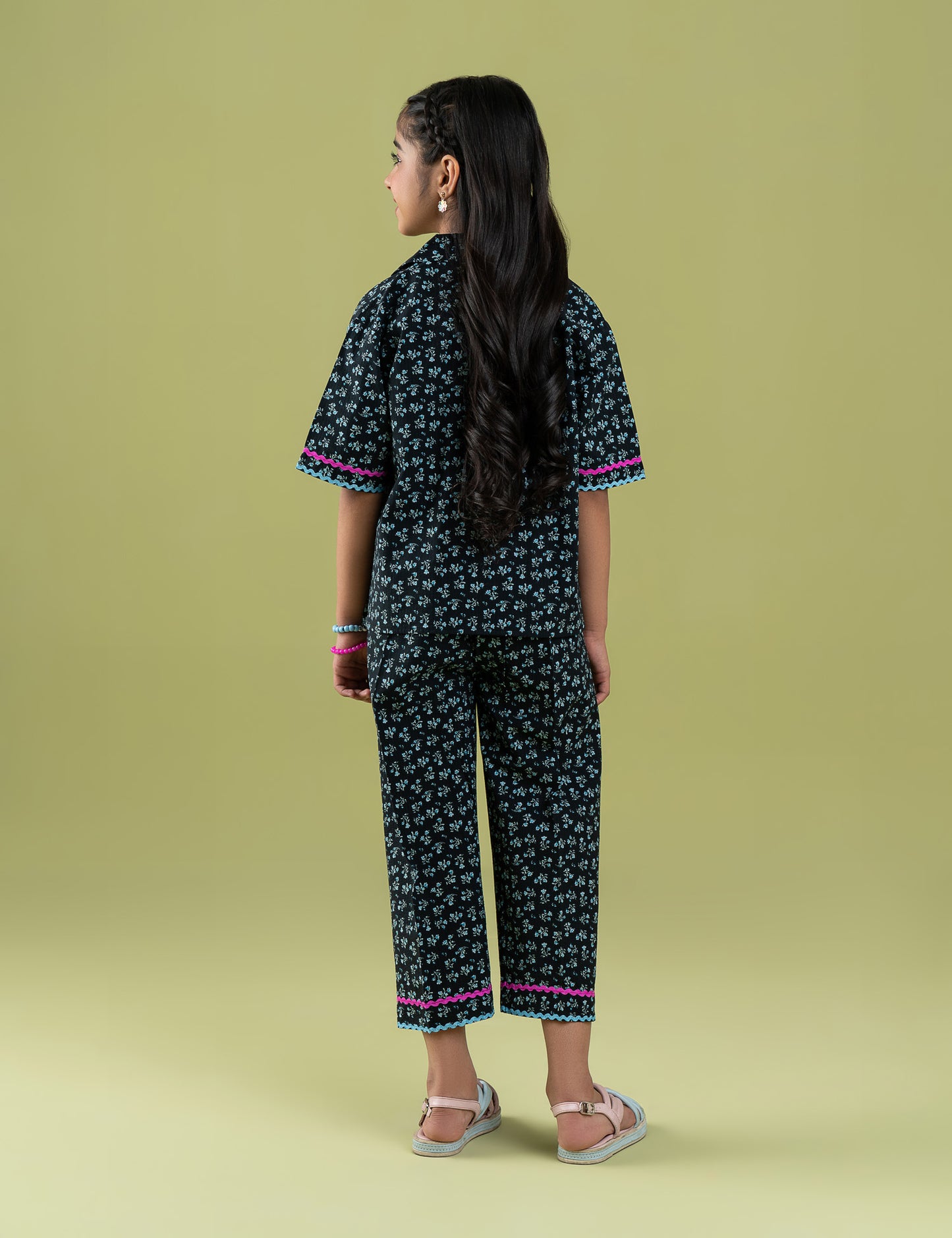 2 PIECE FLORAL PRINTED SUIT