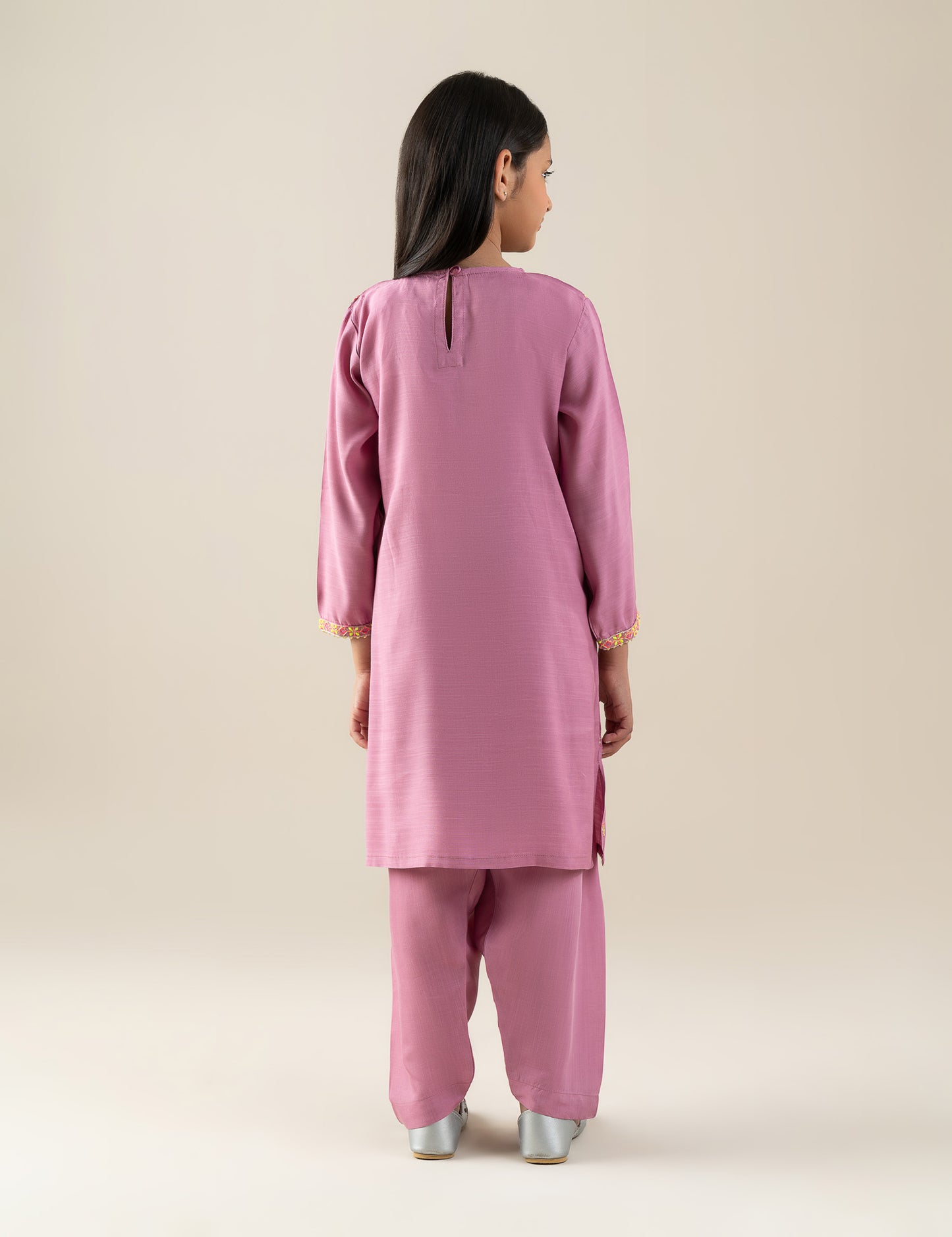 2 PIECE ALLOVER EMBROIDERED SUIT