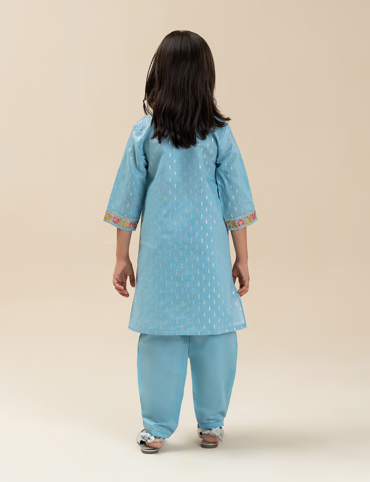 2 PIECE ETHNIC EMBROIDERED SUIT