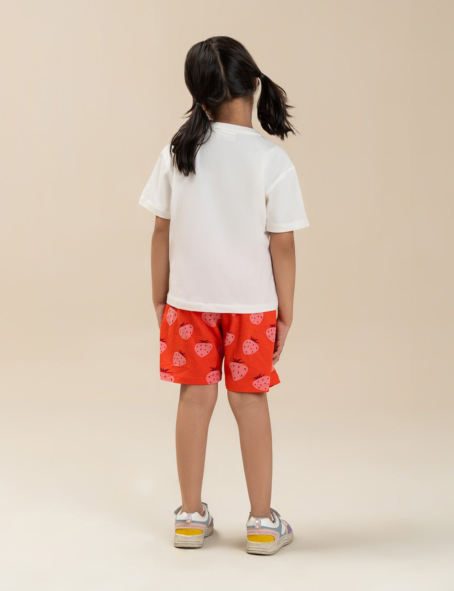 2 PIECE DISNEY MINNIE MOUSE STRAWBERRY PRINTED SUIT