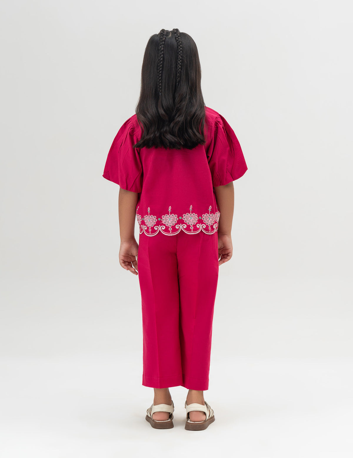 2 PIECE EMBROIDERED SUIT