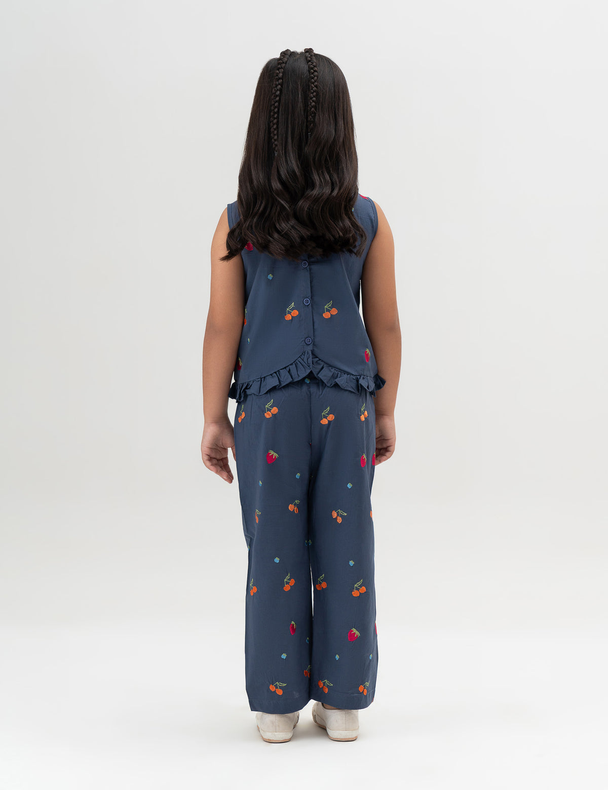 2 PIECE FRUITS PRINTED SUIT
