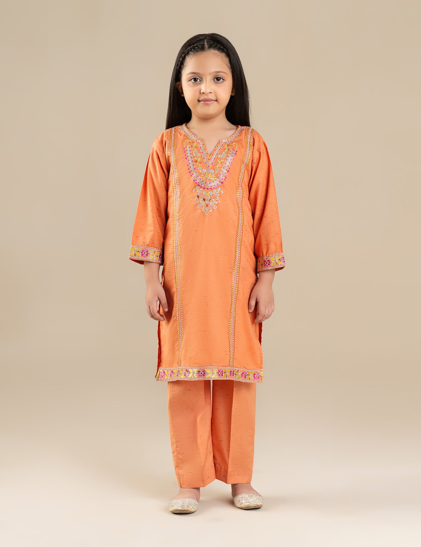 2 PIECE TILLA EMBROIDERED SUIT