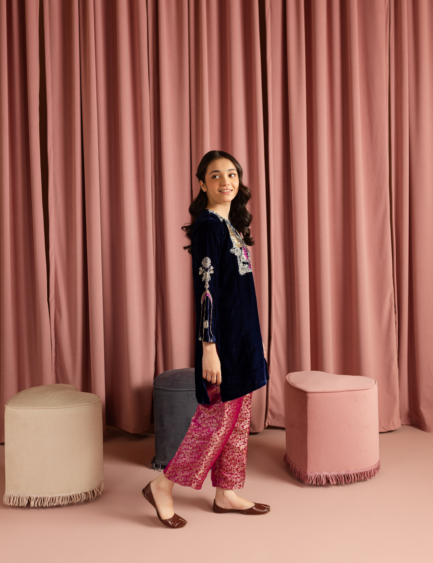 2 PIECE VELVET SUIT
