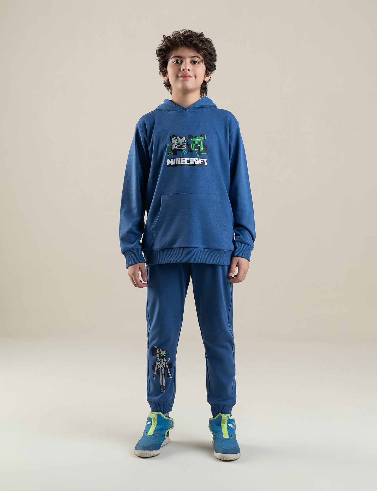 2 PIECE MINECRAFT PRINTED SUIT