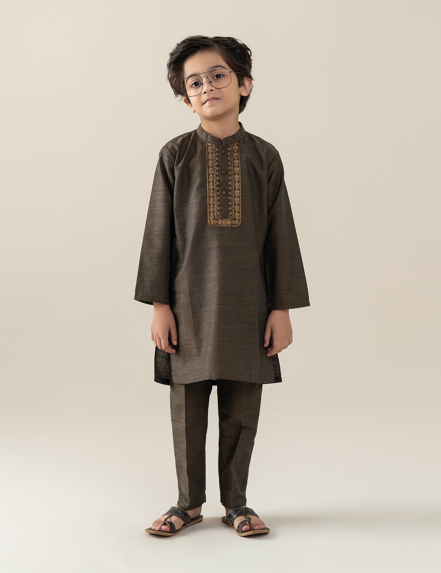 2 PIECE EMBROIDERED SUIT