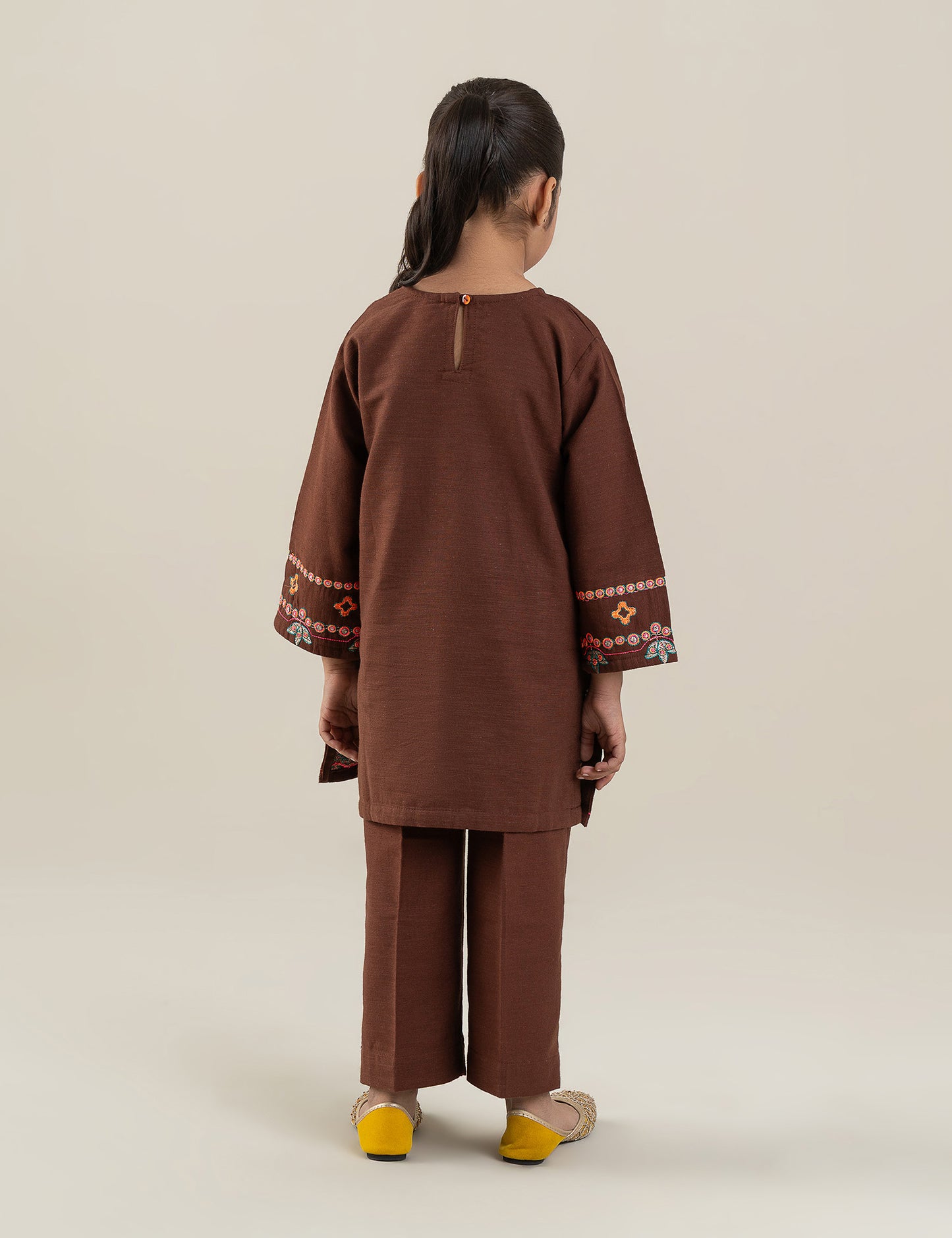 2 PIECE VIBRANT EMBROIDERED SUIT