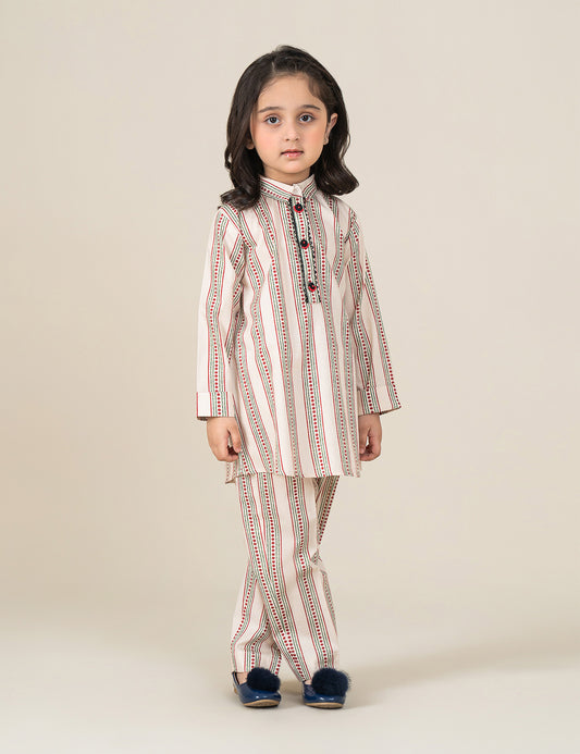 2 PIECE PRINTED SUIT