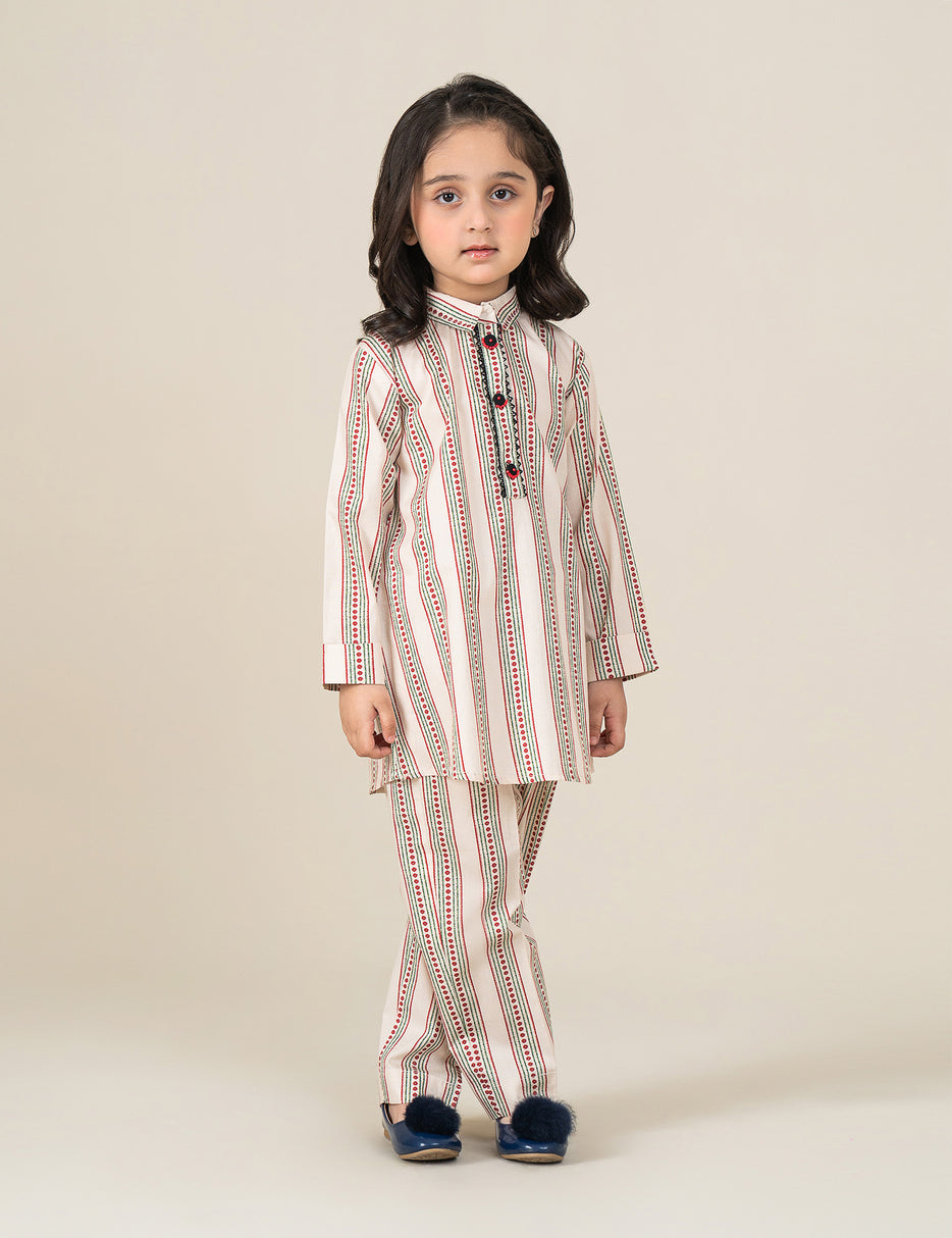 2 PIECE PRINTED SUIT