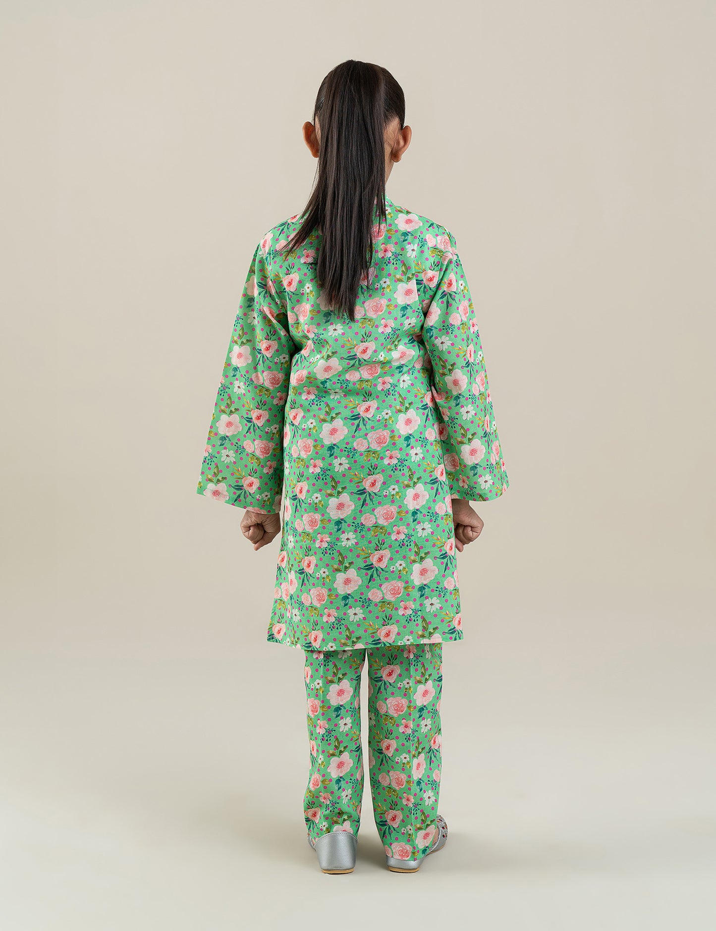 2 PIECE FLORAL PRINTED SUIT