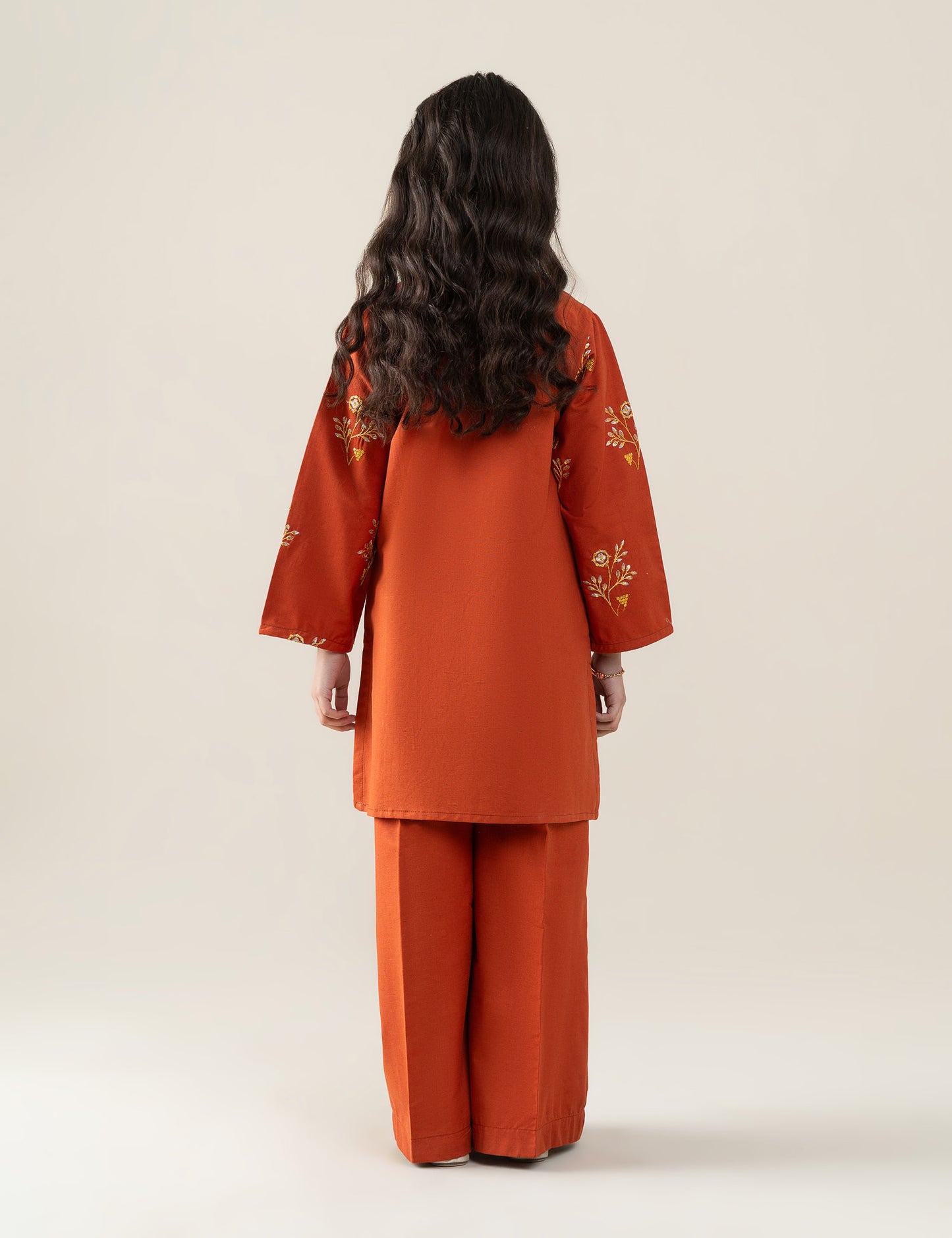 2 PIECE ETHNIC EMBROIDERED SUIT