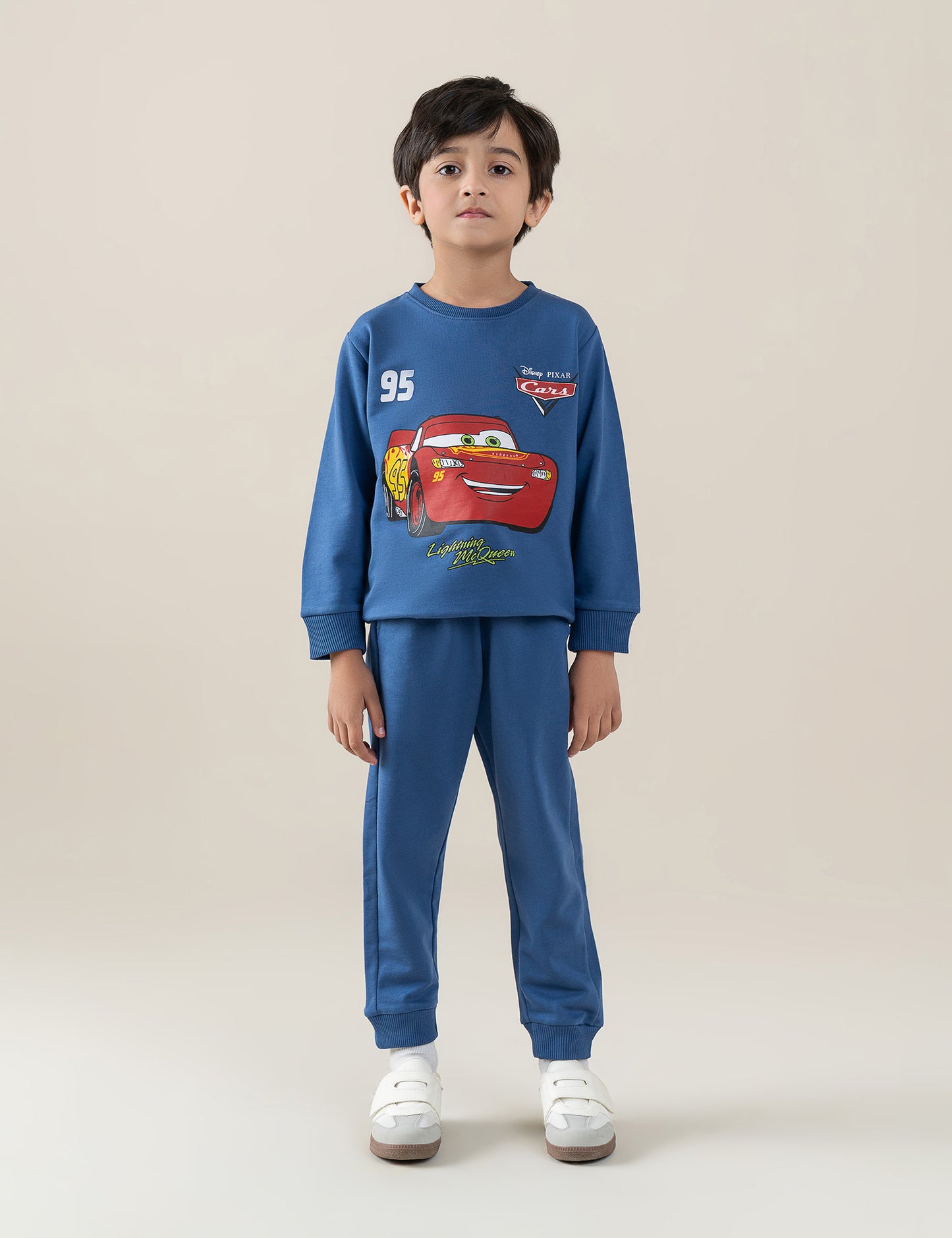 2 PIECE LIGHTNING MCQUEEN GRAPHIC SUIT