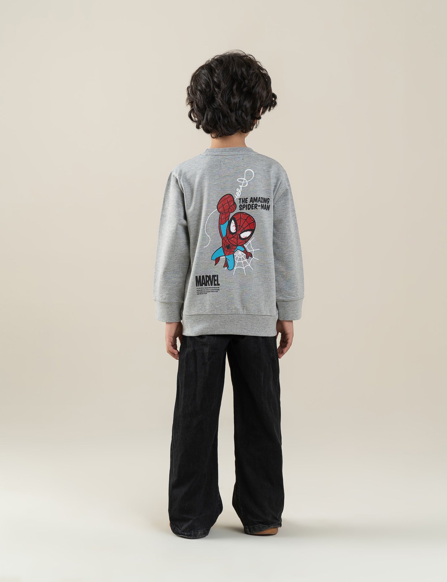 SPIDERMAN GRAPHIC SWEATSHIRT
