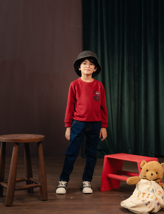 MARVEL SPIDERMAN SWEATSHIRT