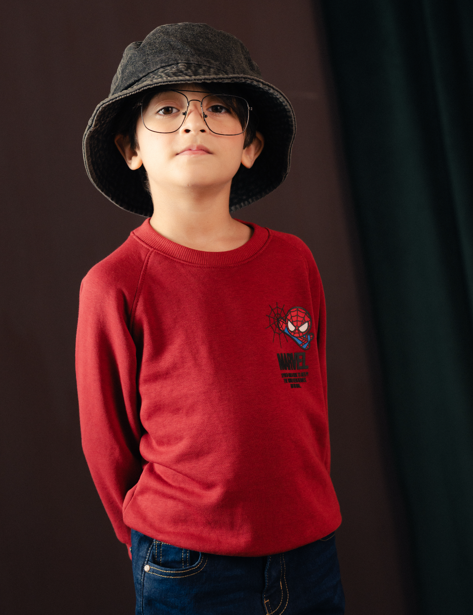 MARVEL SPIDERMAN SWEATSHIRT