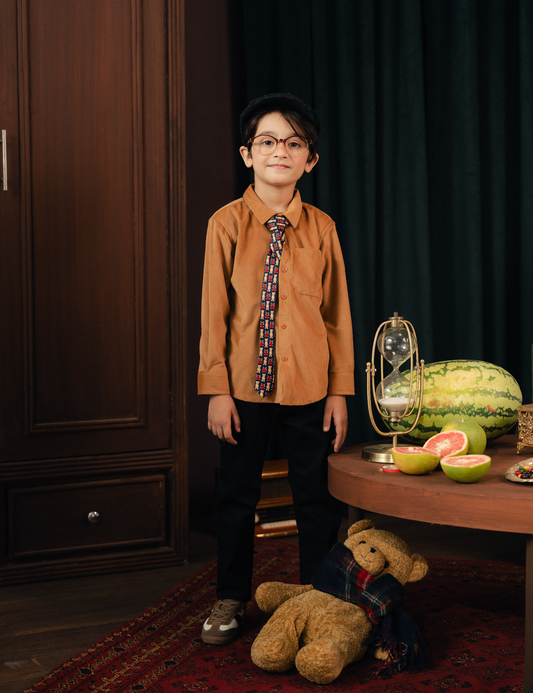 BUTTON DOWN CORDUROY SHIRT