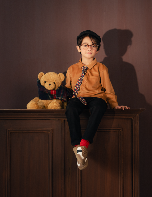 BUTTON DOWN CORDUROY SHIRT